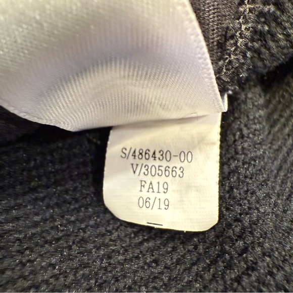 Athleta Bounce Back Sweatshirt Dress Black Long Sleeve Casual XL - Picture 15 of 15